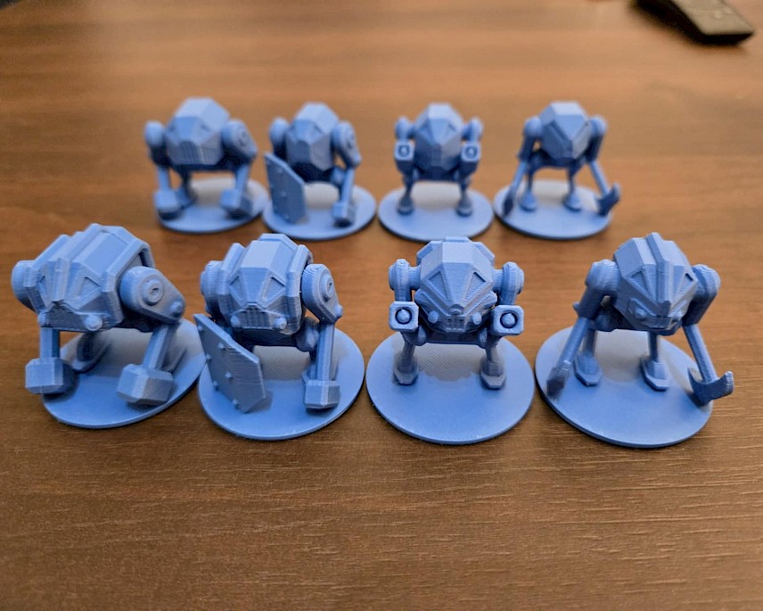 Update of the Bipeds Army